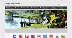Desktop Screenshot of lgd-sandomierz.eu